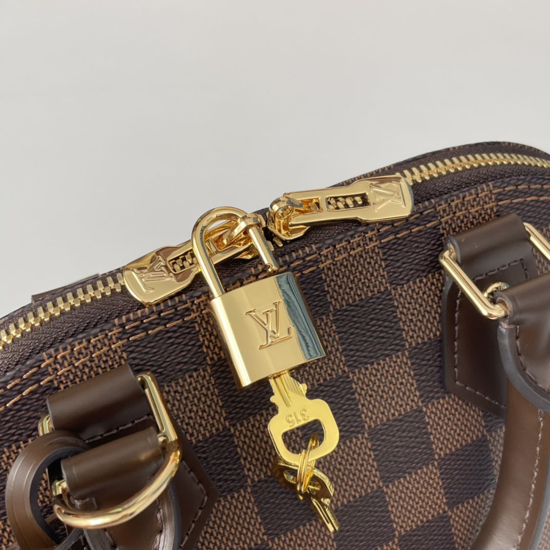 Louis Vuitton N41221 Alma Women Bags Size 23.5*17.5*11.5cm