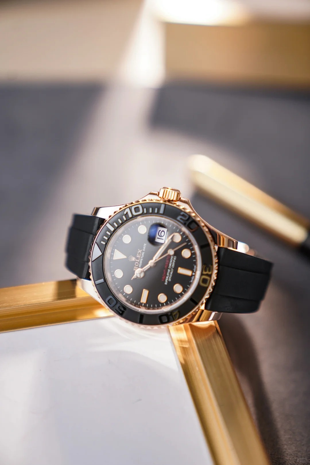 Rolex YACHT-MASTER 40 Oyster, 40 mm, Everose gold M126655-0002