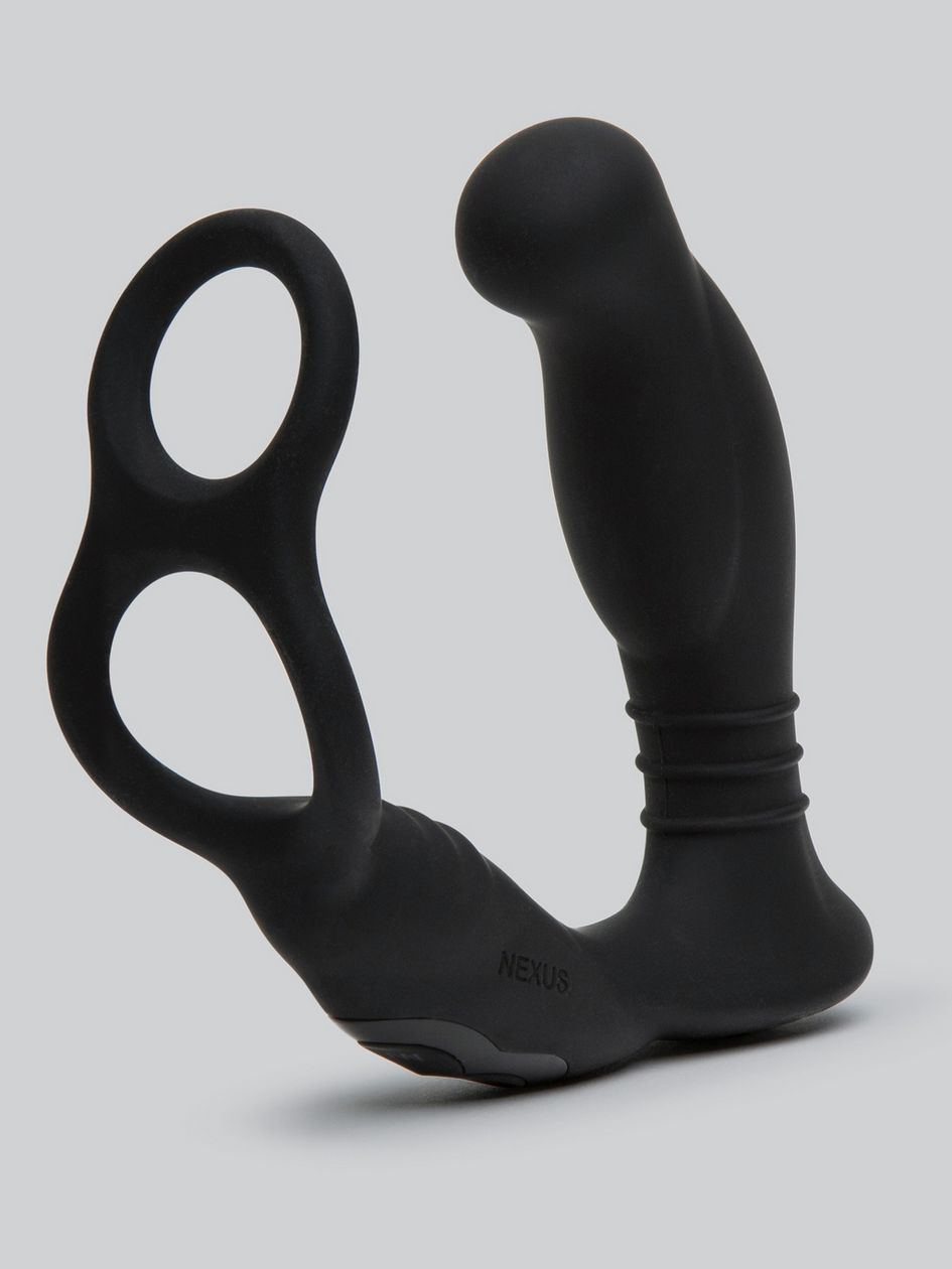Nexus Simul8 Prostate Massager with Double Cock Ring