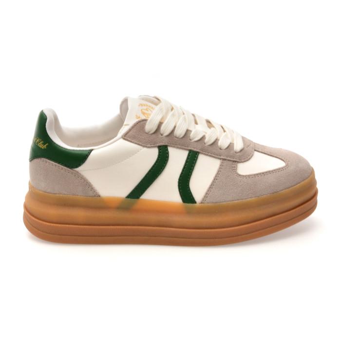 Pantofi sport ALDO albi, ELABRINTAR 138, din piele ecologica