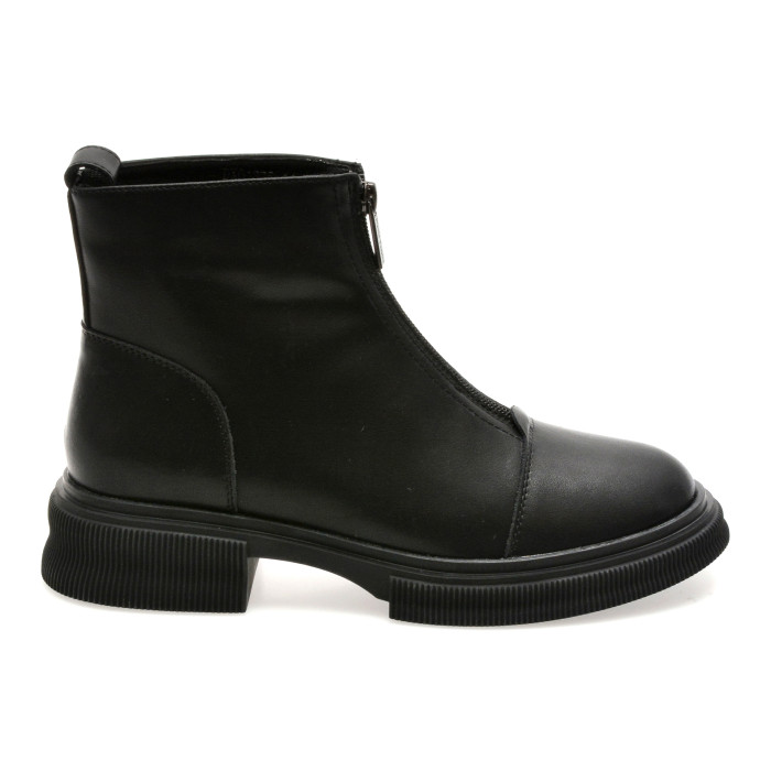 Ghete FLAVIA PASSINI negre, DX01336, din piele naturala