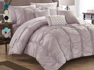 Chic Home Tori 10-Piece Comforter Bedding Set, Green, Queen