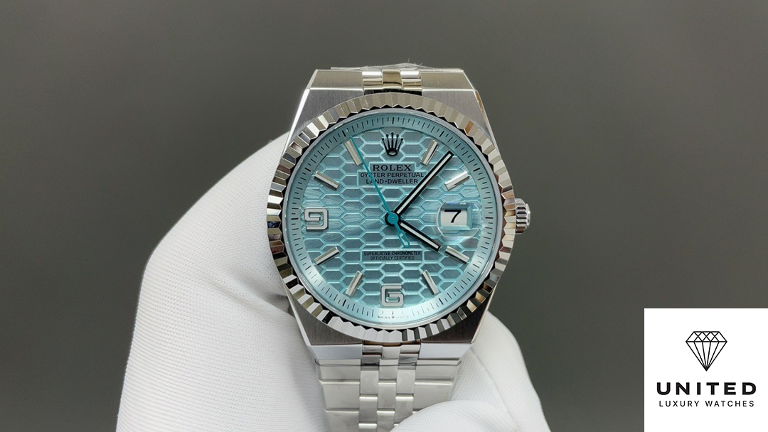 Rolex Land-Dweller 36 Oyster, 36 mm, platinum M127236-0001