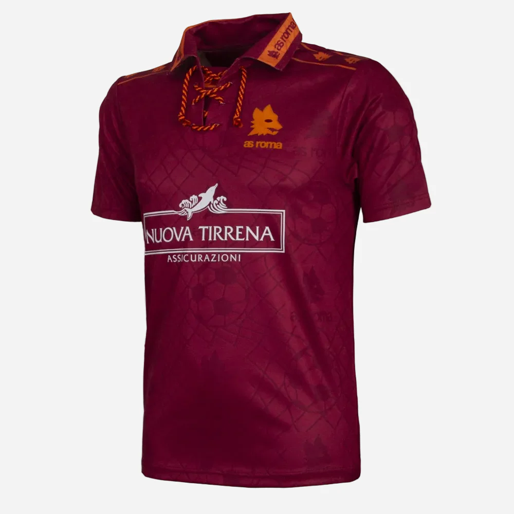 AS Roma 1994 - 95 Retro Football Shirt
