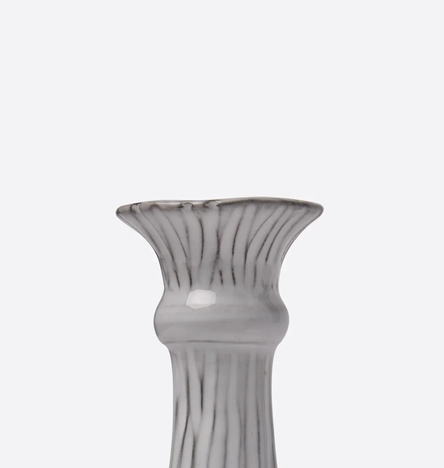 Radi Fluted Candleholder