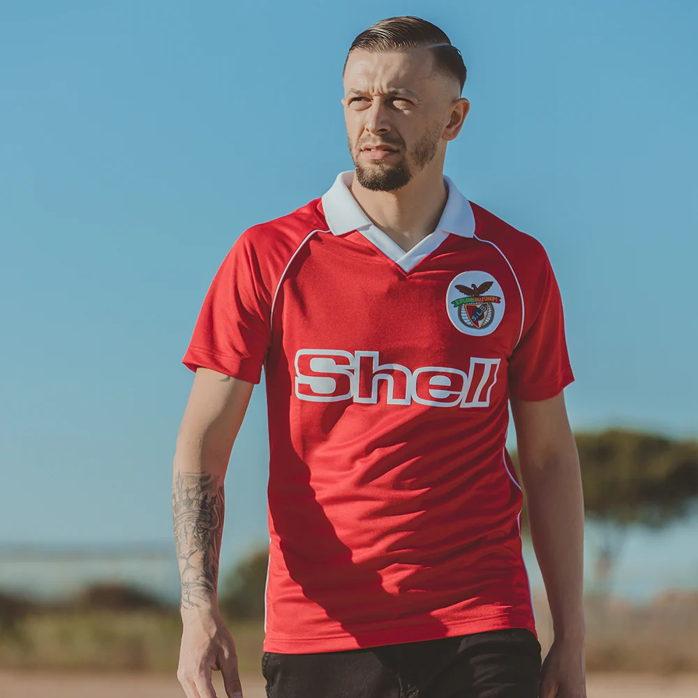 SL Benfica 1984 - 85 Retro Football Shirt