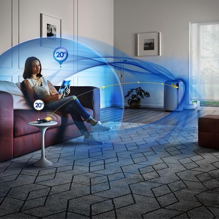 DE LONGHI - Condizionatore monoblocco PAC EL112 CST WIFI A+-BIANCO