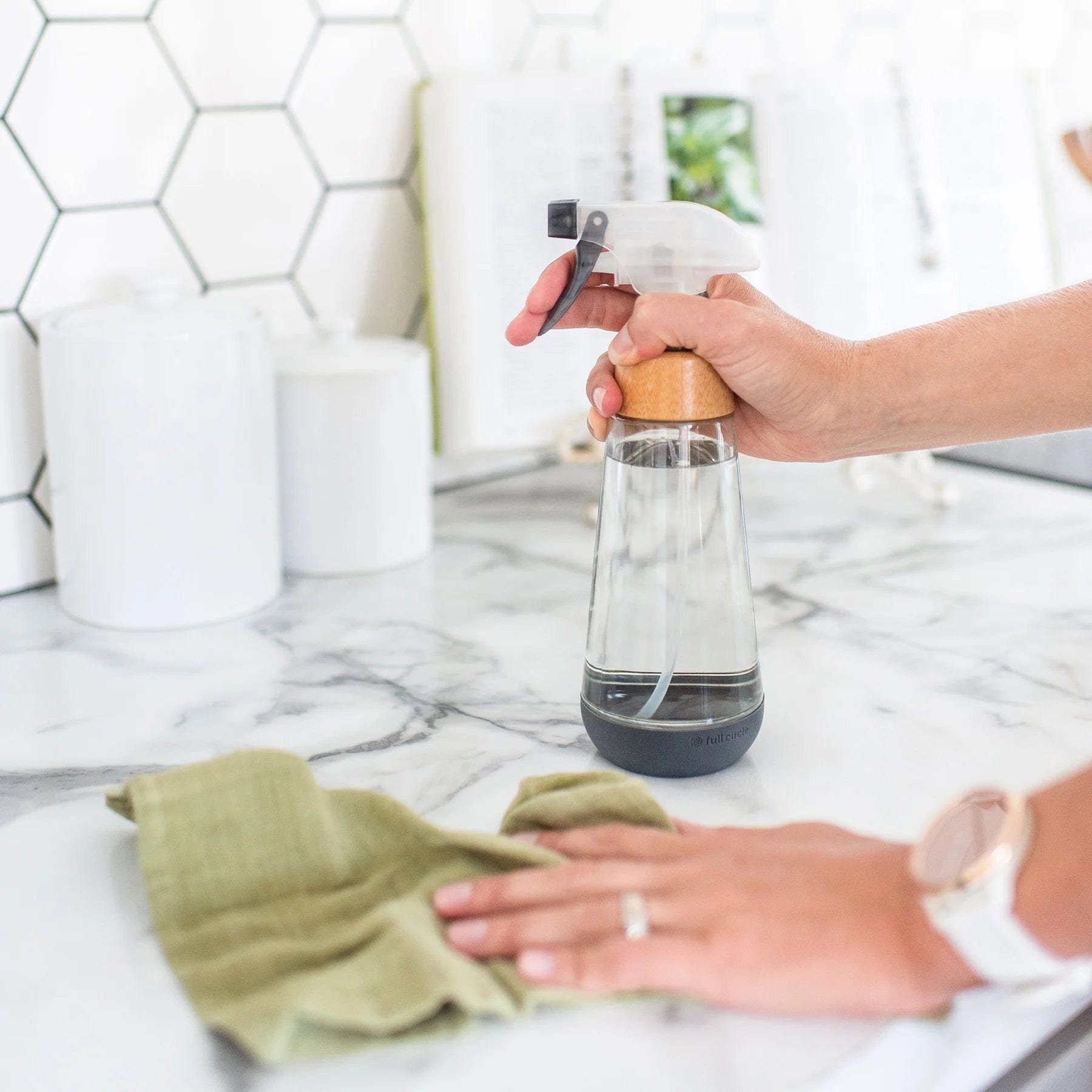 Refillable Glass Spray Bottle