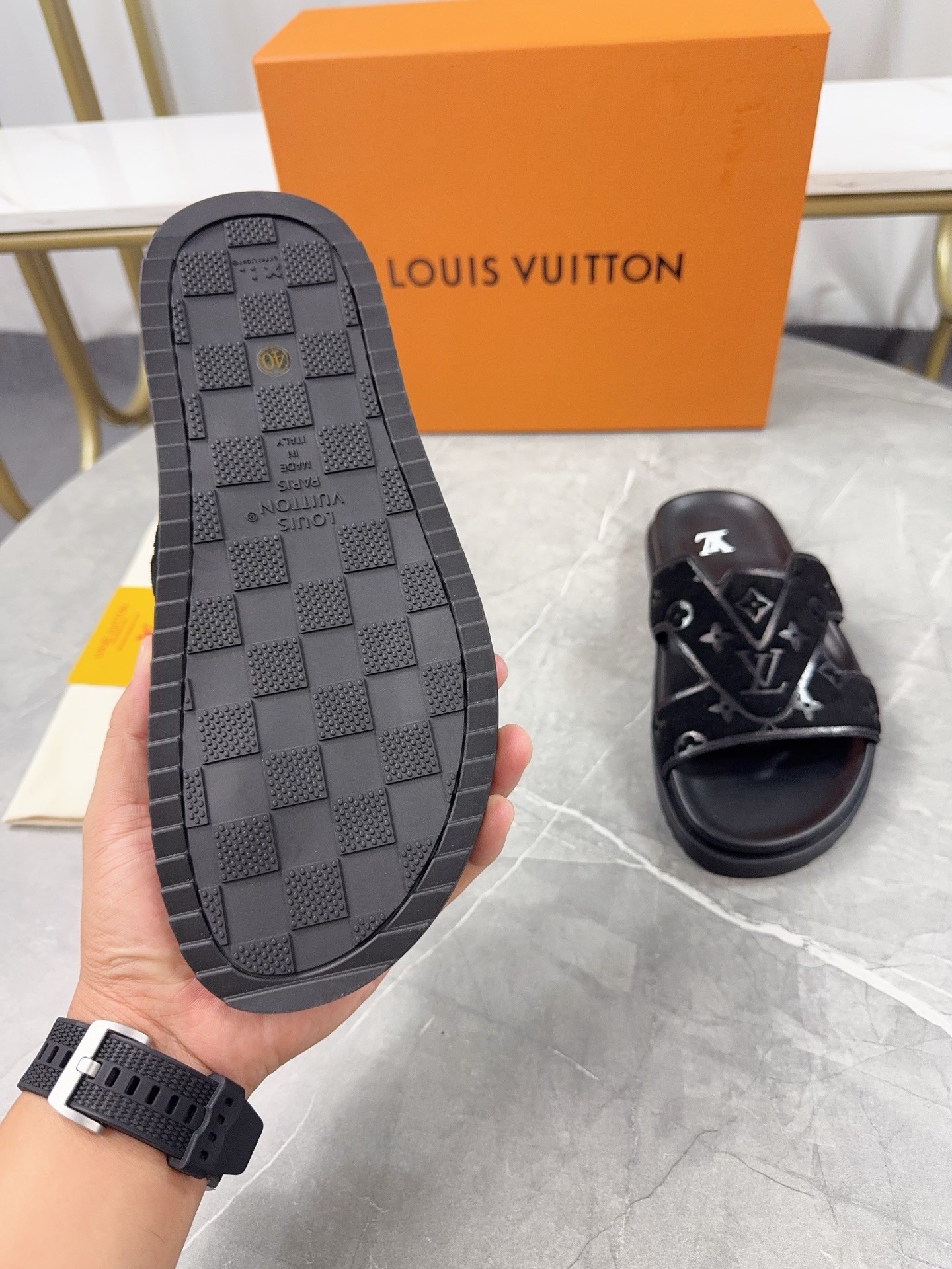 L X V SLIPPERS(Multiple colors) detail 4