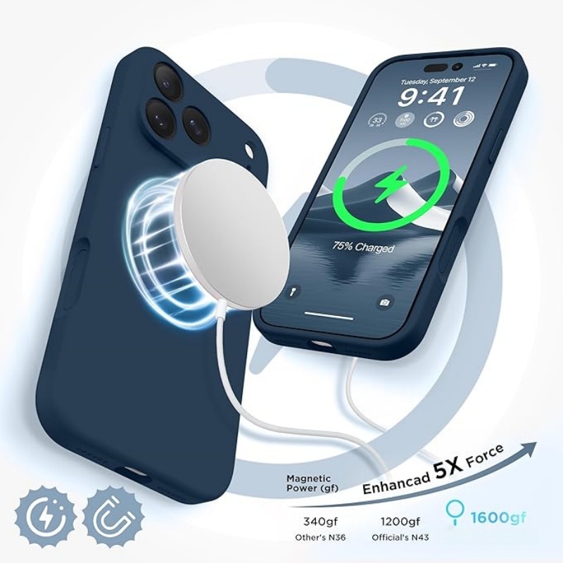 SHELLOOM Magnetic for iPhone 17 Pro Max Case