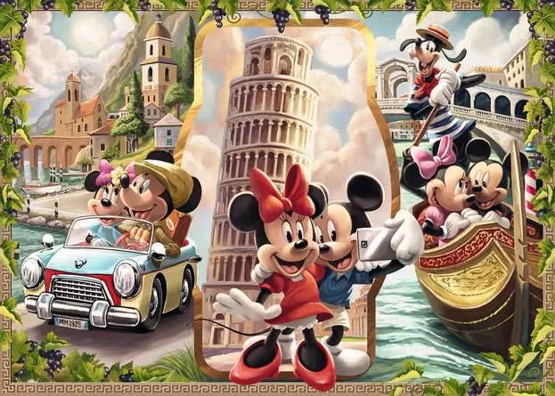 Jigsaw Puzzle DMM: Vacation Mickey&Minni1000p - 1000 Pieces Puzzle