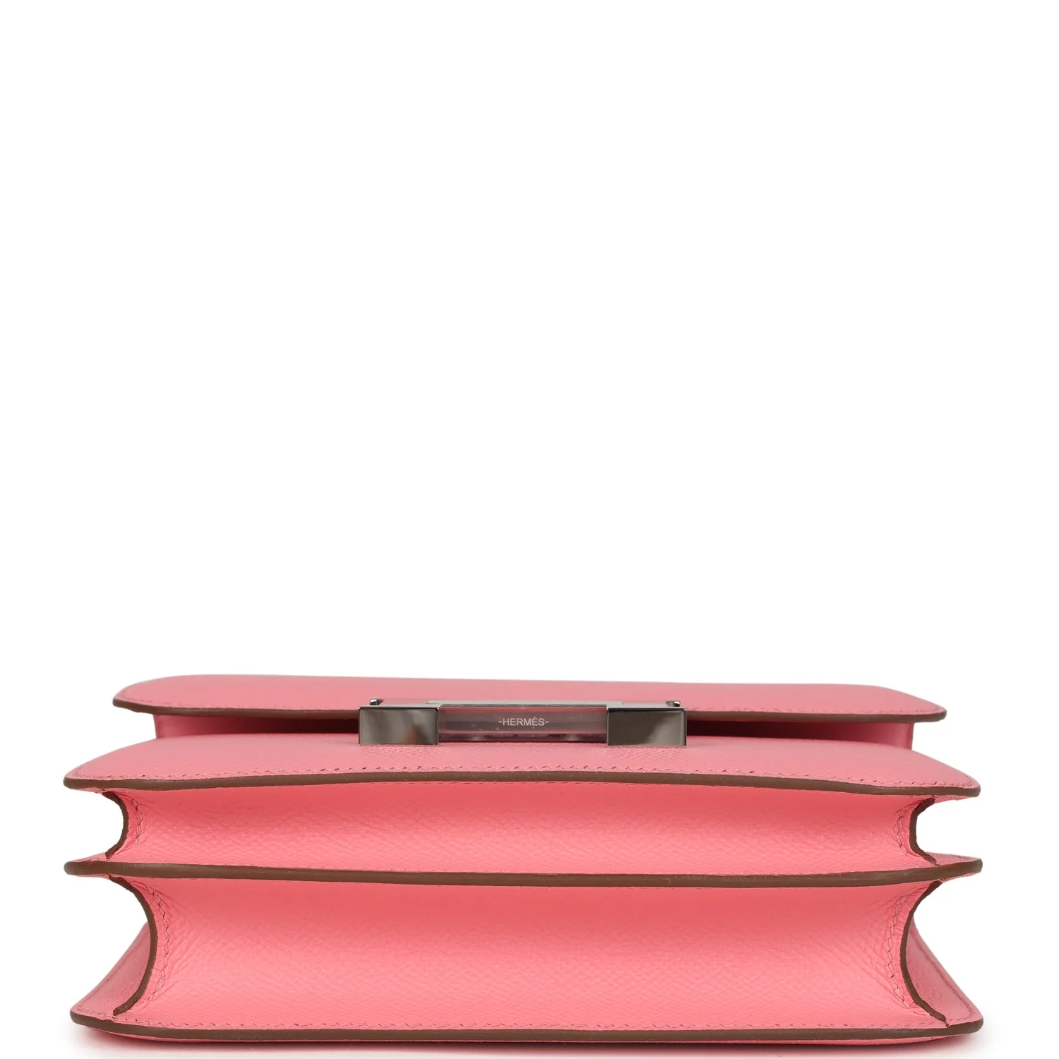 Hermes Constance 18 Rose Confetti Epsom Palladium Hardware
