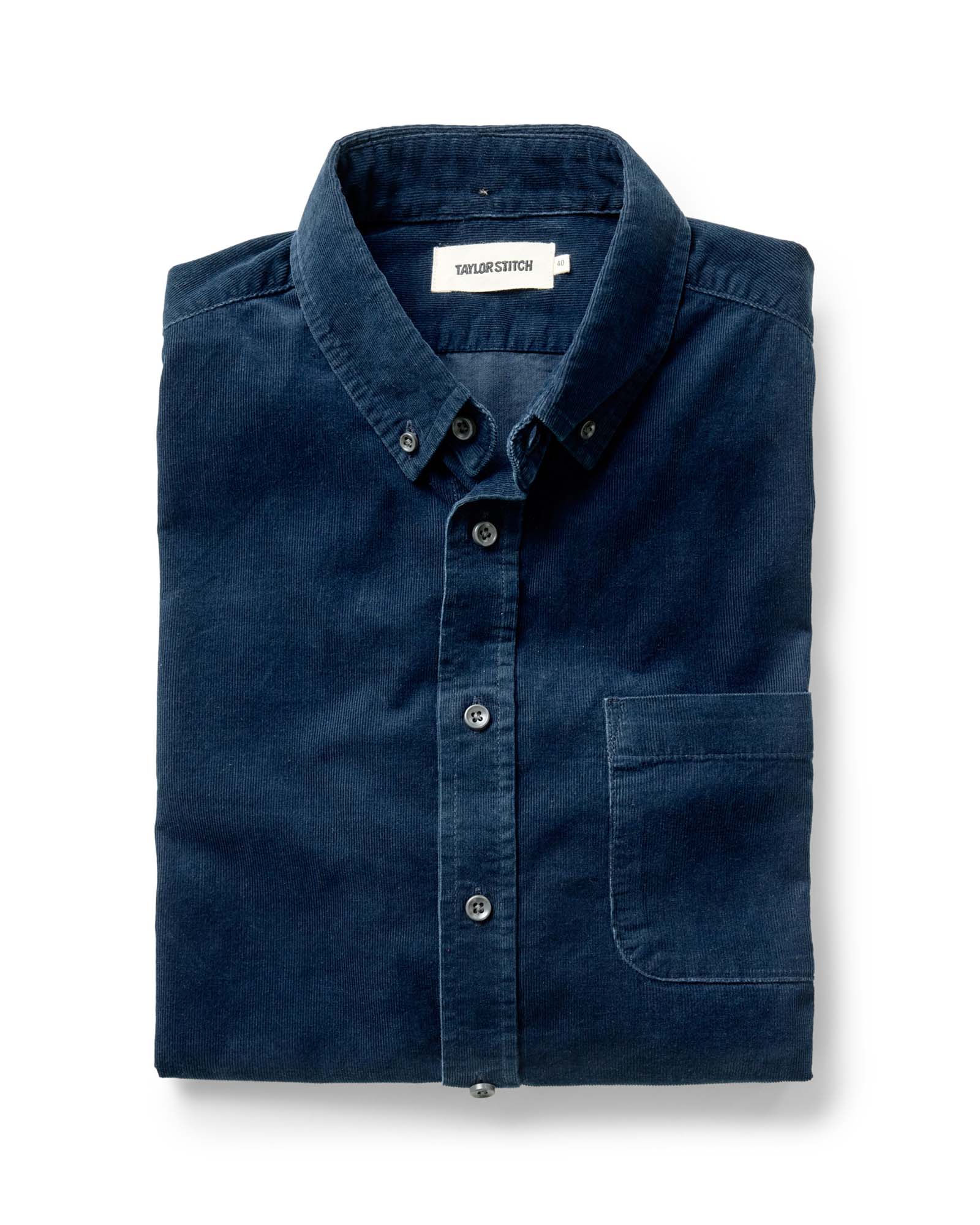 The Jack in Heather Rinsed Indigo Pincord