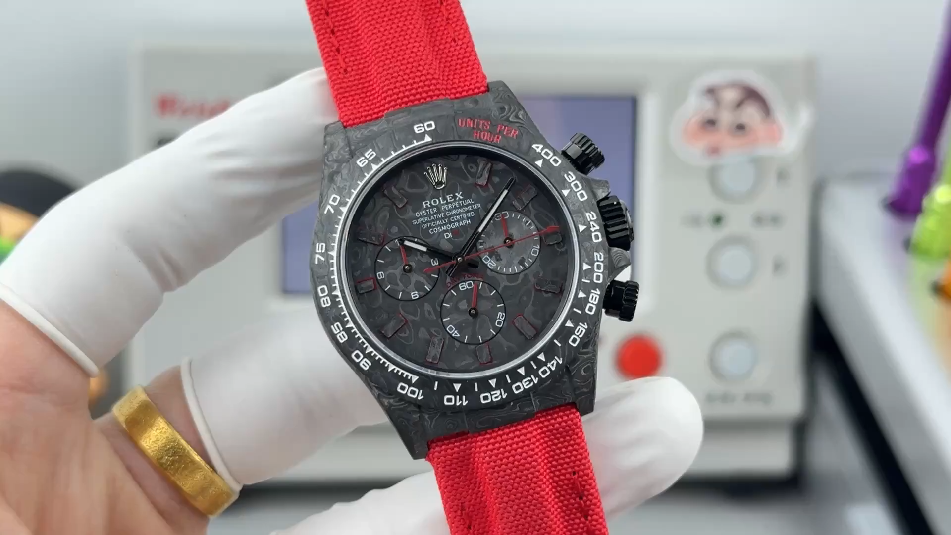 Replica Rolex DIW Daytona NTPT Carbon 40mm Watch