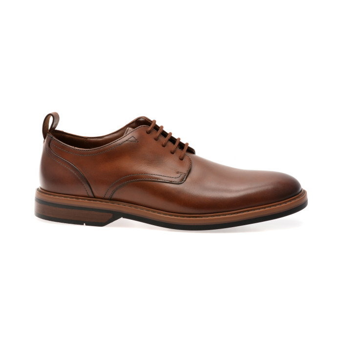 Pantofi eleganti CLARKS maro, ALDWIN LACE, din piele naturala