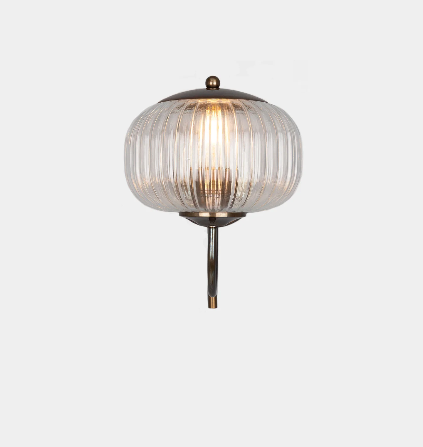 Nehir Sconce Antique Brass