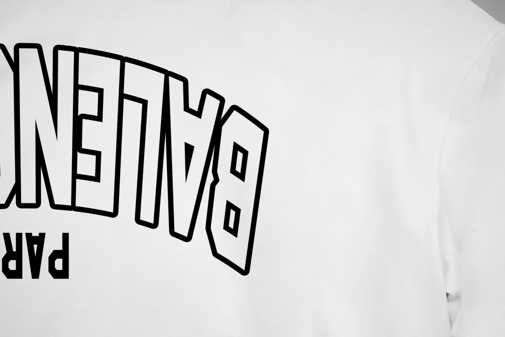 Balenciaga Unisex Cotton T Shirt Size S-XL