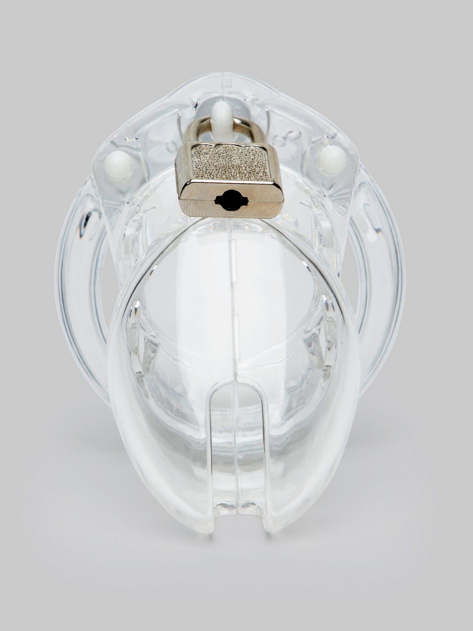 DOMINIX Deluxe Rigid Plastic Chastity Device 2.5 Inch