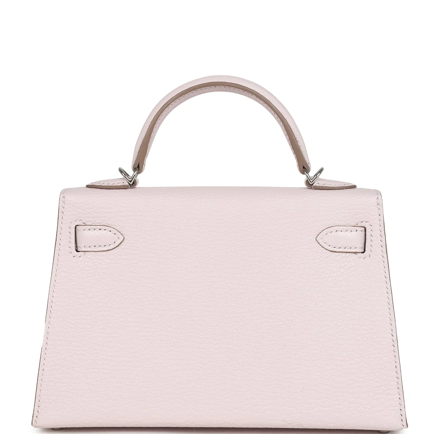 Hermes Kelly Sellier 20 Mauve Pale Chevre Palladium Hardware