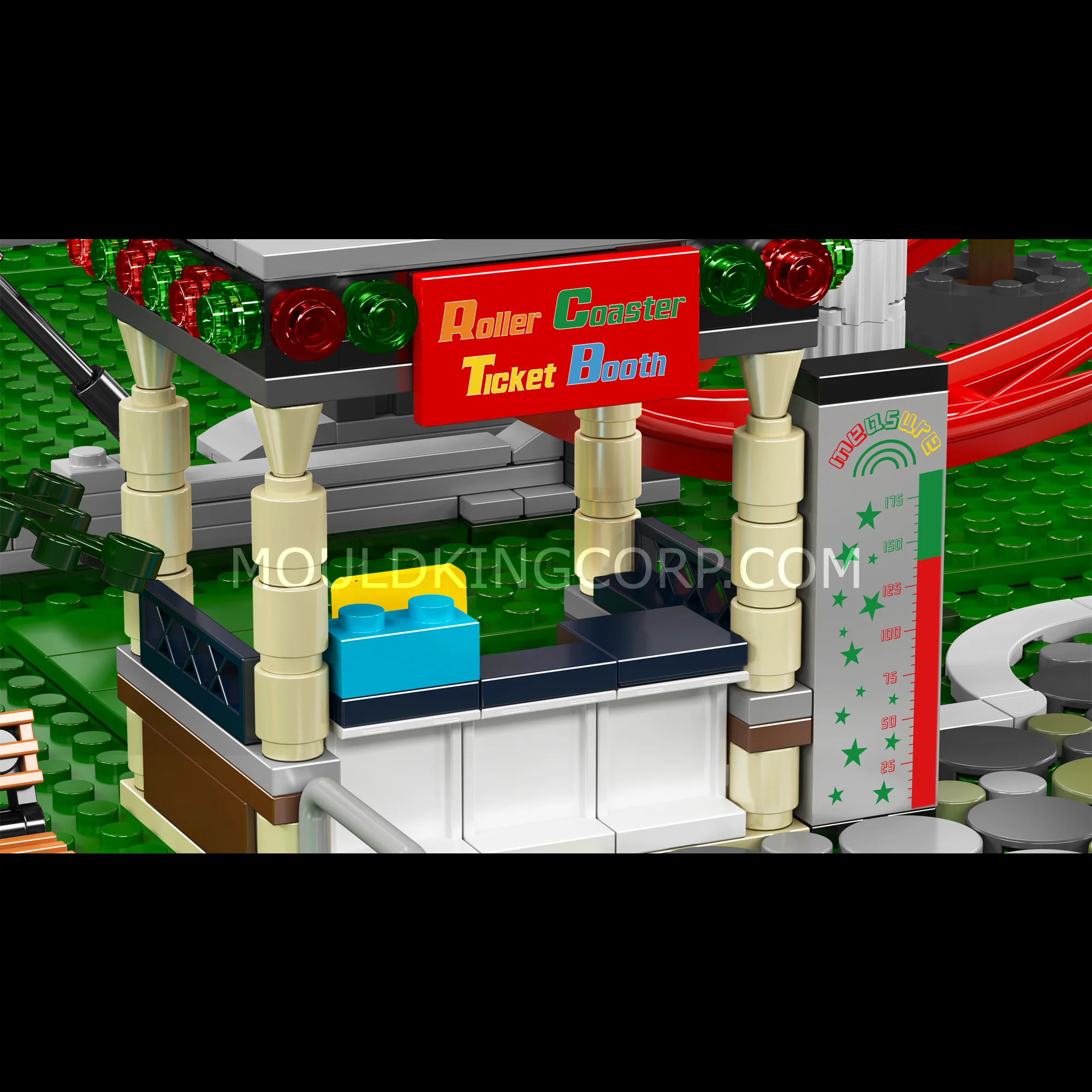 MOULD KING 11014 Motorised Roller Coaster Model Building Set | 3,646 PCS