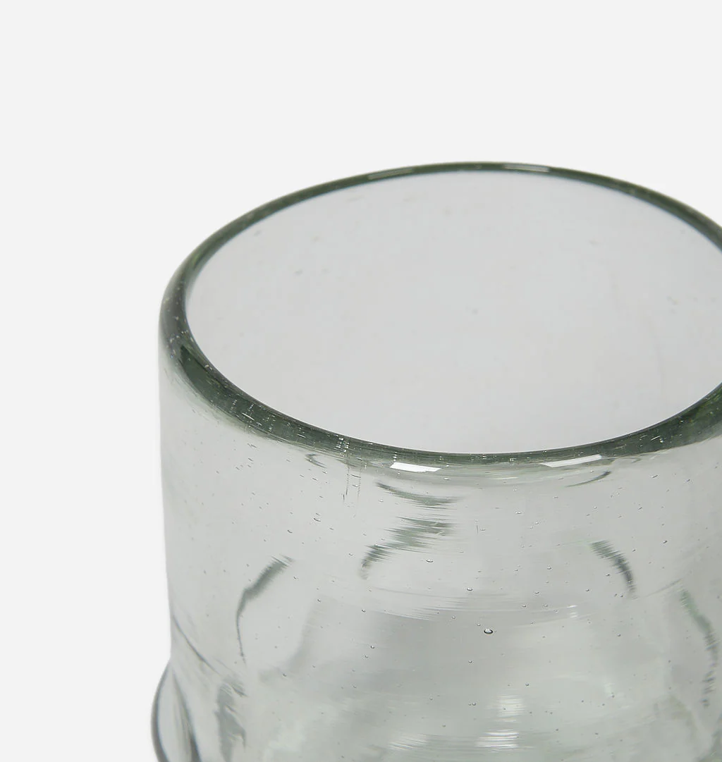 Handblown Dots Glass