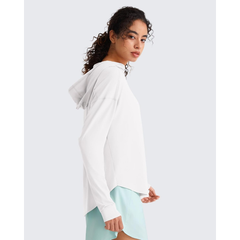 AURETOP Lightbreeze UPF 50+ UV Long Sleeve Workout Shirts for Women