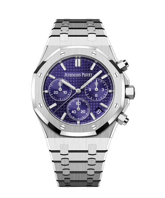 AP Royal Oak Purple Steel Watch 41mm