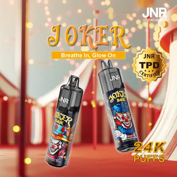 JNR Joker 24000 Puffs - Kit Pod Remplissable et Rechargeable - JNR Vape Puff