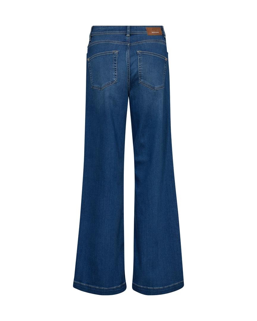 ‌Luxe Wide-Leg Jeans