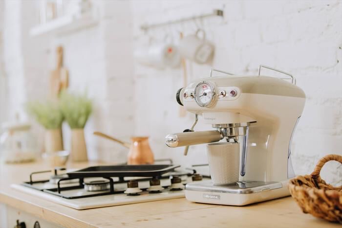 ARIETE - 1389A Vintage Macchina da caffè espresso-Beige