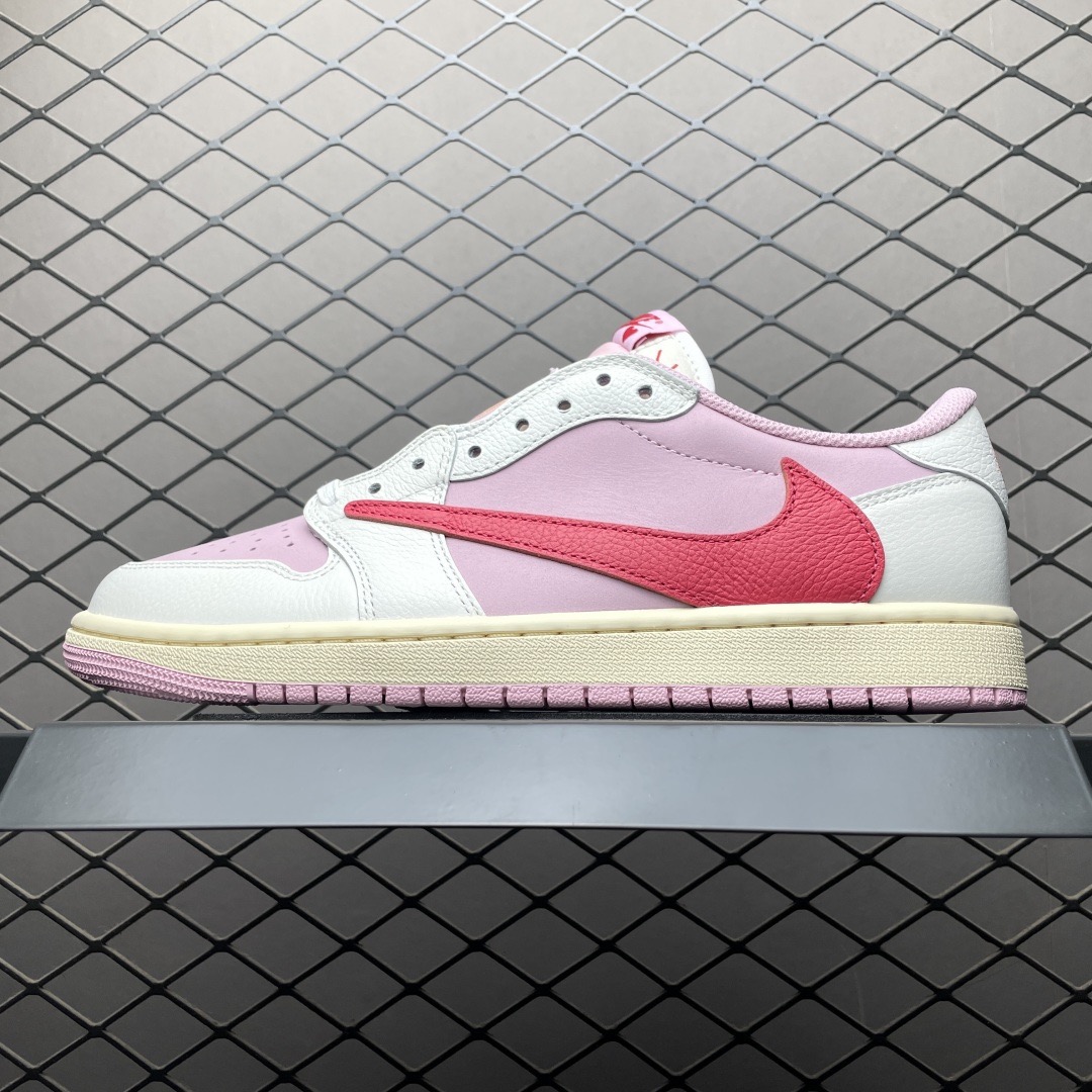 Travis Scott x Air  1 Low OG &ldquo;SailTropical Pink