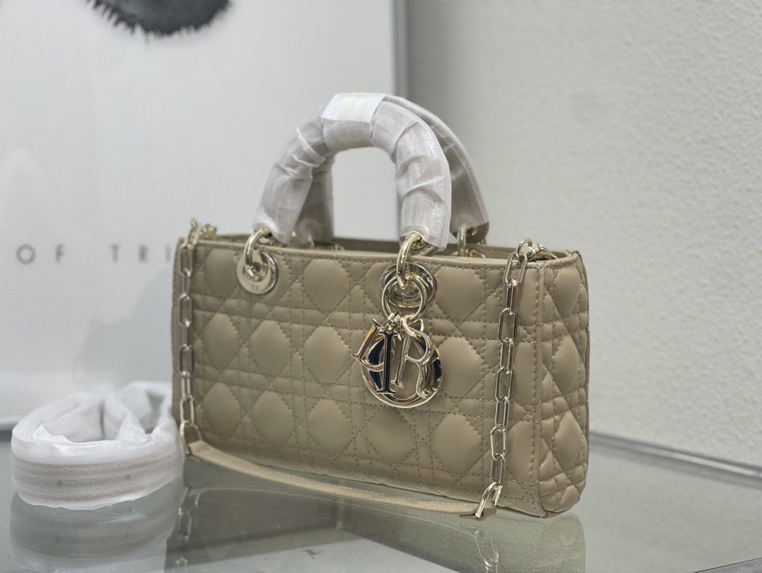 Dior Lady D-Joy Women Shoulder Bags 26*6*14cm