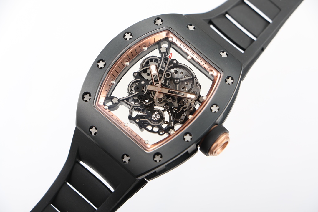 Richard Mille RM 055 Bubba Watson Transparent Dial 50 mm