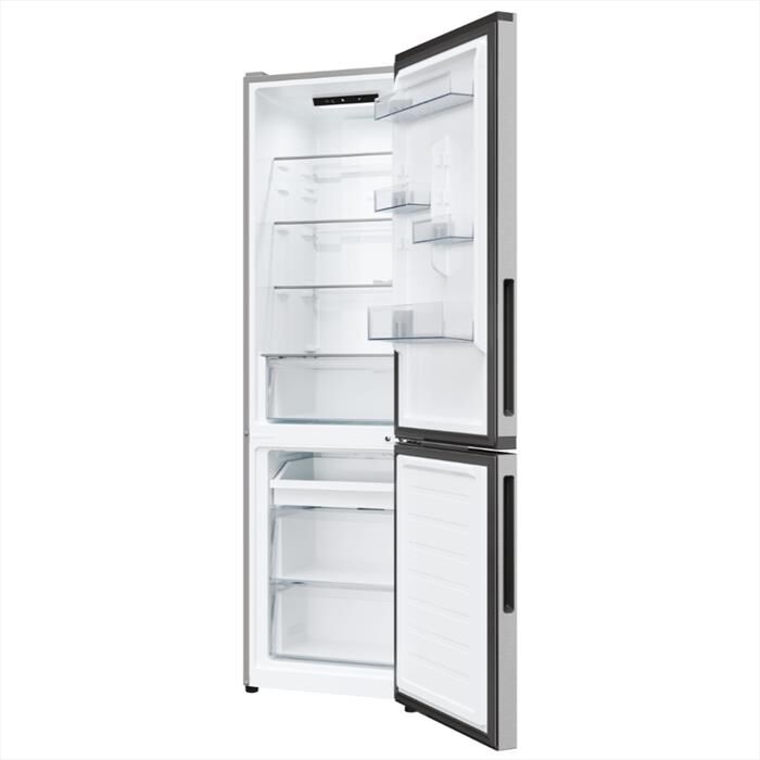 CANDY - Frigorifero combinato CNCQ2T518EX Classe E 279 lt-Acciaio inox
