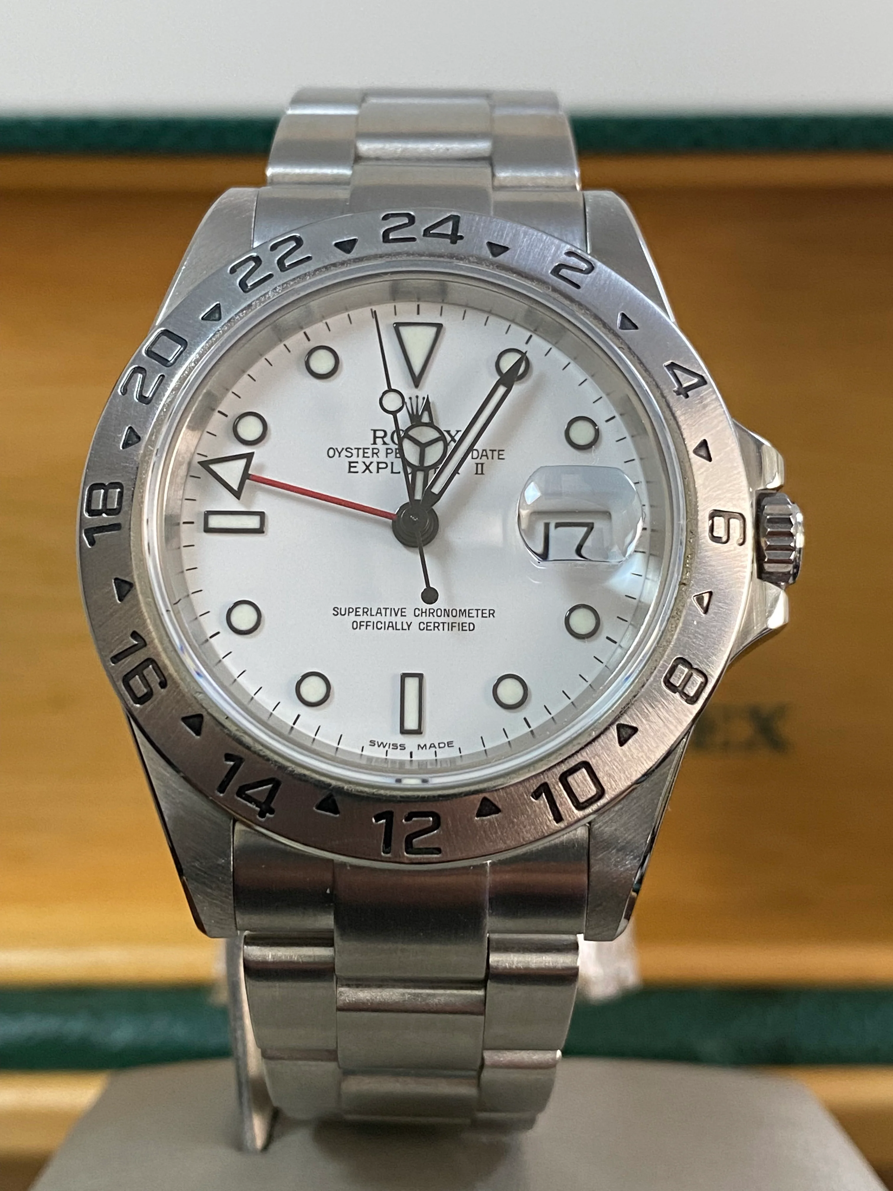 Rolex,Explorer Steel Oyster Perpetual Explorer II - Z serial - 