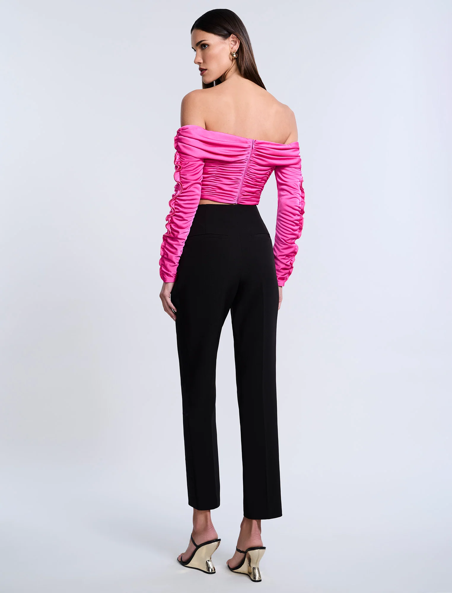 Lettuseruffle Off Shoulder Top