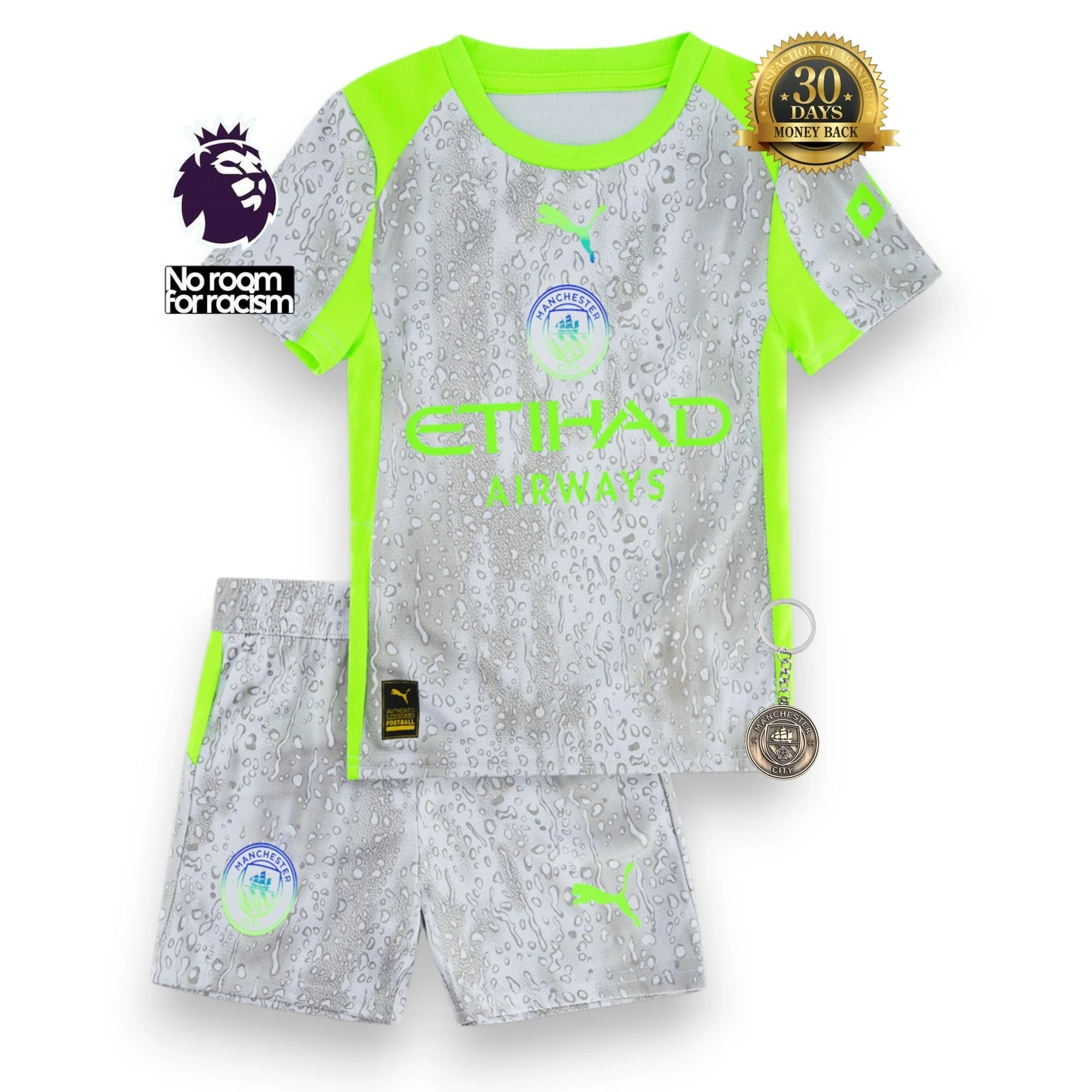 Kids Manchester City Third Kit 2025/26