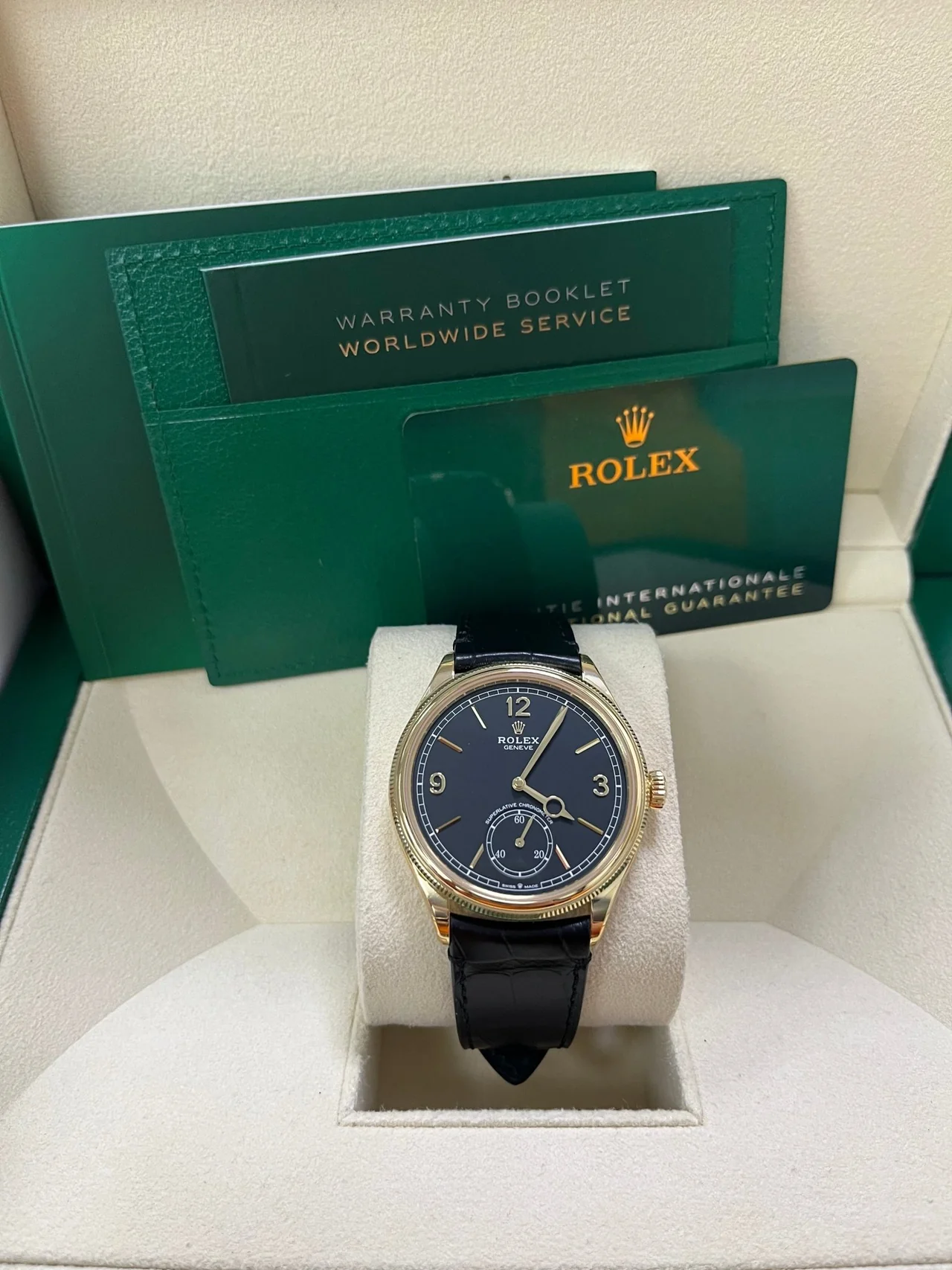 Rolex 1908 Yellow Gold 52508 0002 39 mm Replica Watch