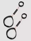 Bondage Boutique Soft Wrist to Thigh Restraints