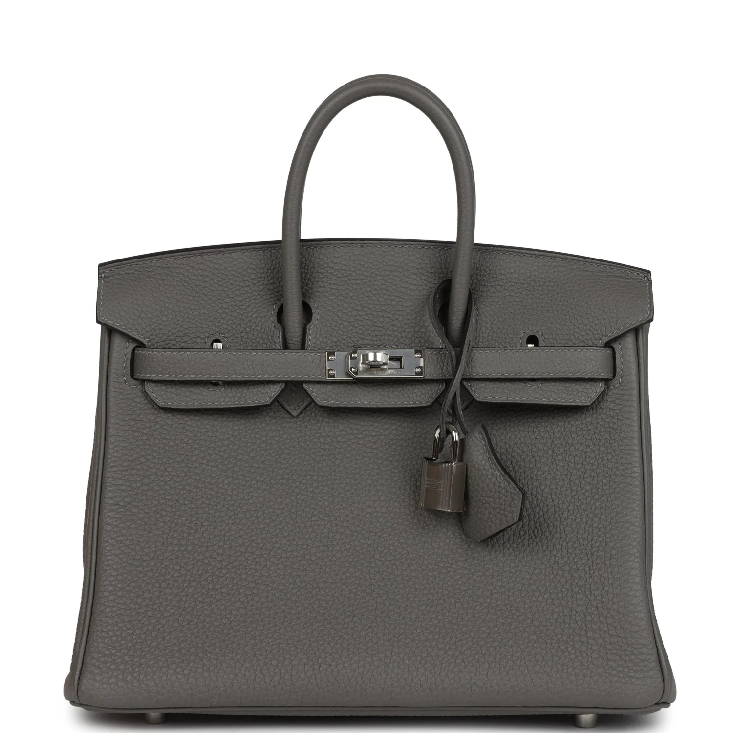 Hermes Birkin 25 Gris Meyer Togo Palladium Hardware