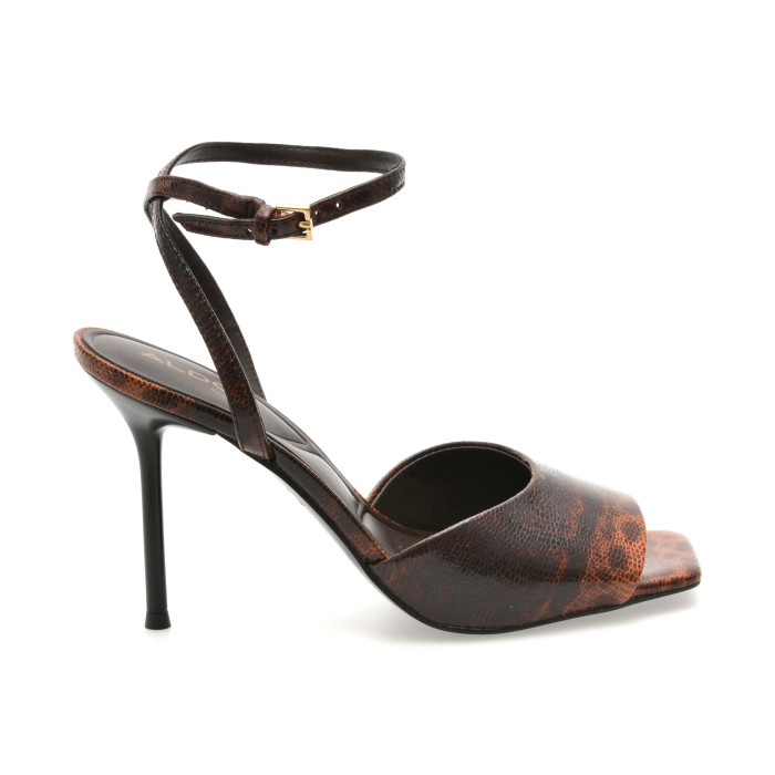 Sandale elegante ALDO maro, KAIASIEN 967, din piele ecologica
