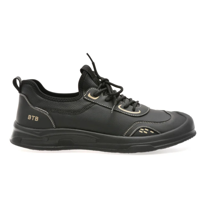 Pantofi sport BITE THE BULLET negri, 3870, din piele ecologica