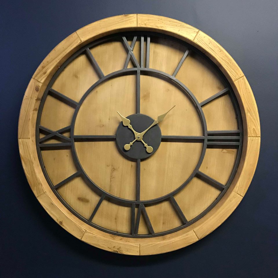 Emmerdale Round Clock 100cm