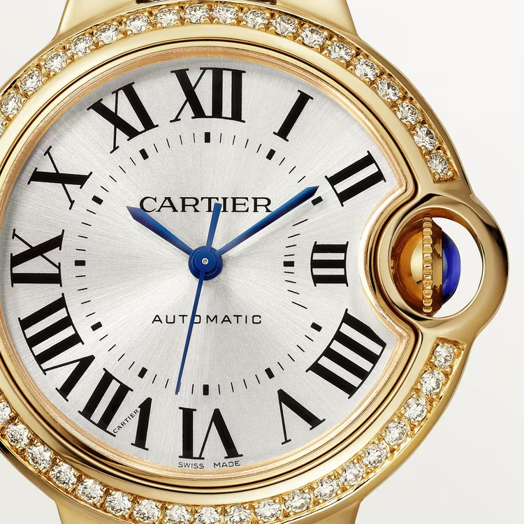 BALLON BLEU Diamond Yellow Gold 33mm