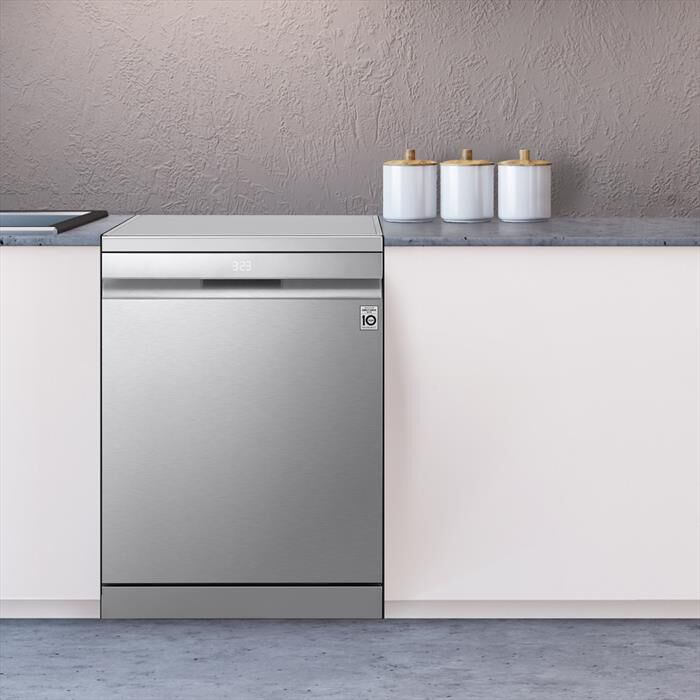 LG - Lavastoviglie DF375HVS Classe A 14 coperti-Argento
