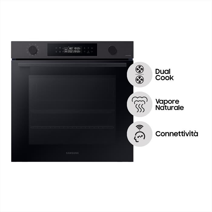 SAMSUNG - Forno incasso elettrico NV7B4440VBB/U5 Classe A+-black inox