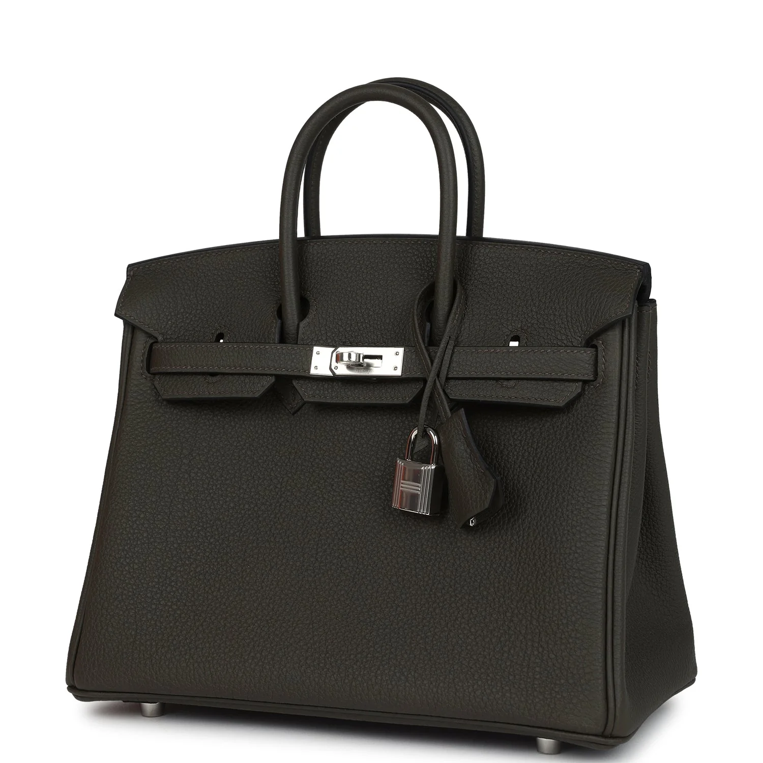 Hermes Birkin 25 Vert de Gris Togo Palladium Hardware