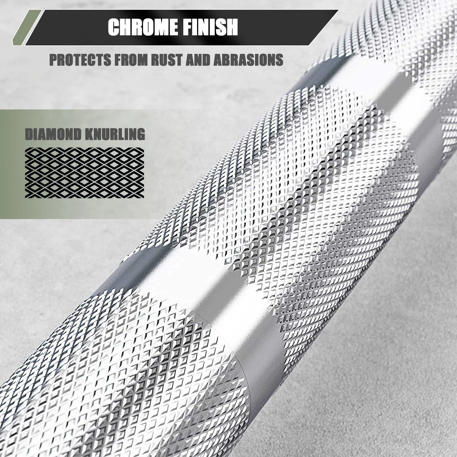 Major Fitness 7ft 20kg Home Gym Barbell