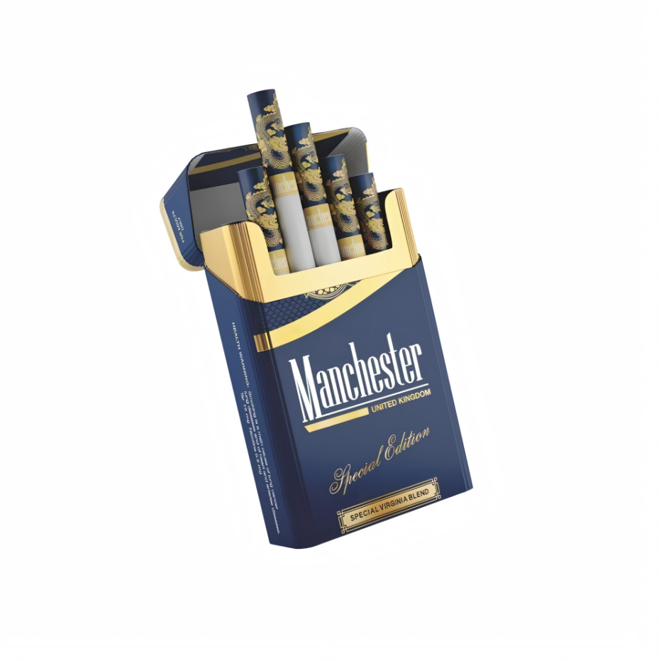 Manchester Special Edition Dragon Blue 10mg Carton