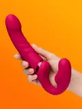 Lovense Lapis App Controlled Vibrating Strapless Strap-On
